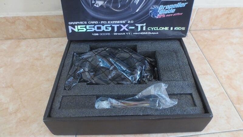 MSI GTX 550ti Cyclone II 1GB DDR5