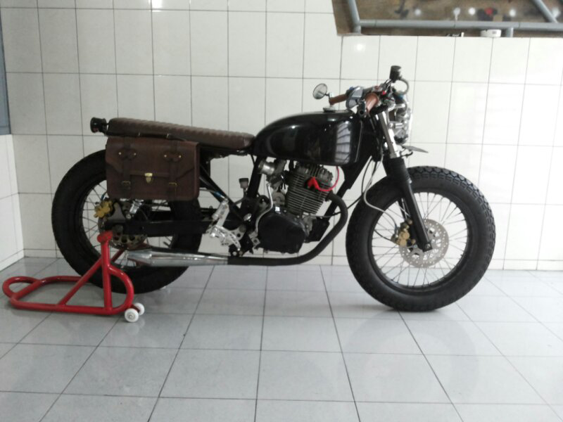 tossa jaguar tigerkw 200cc modif bobber racer