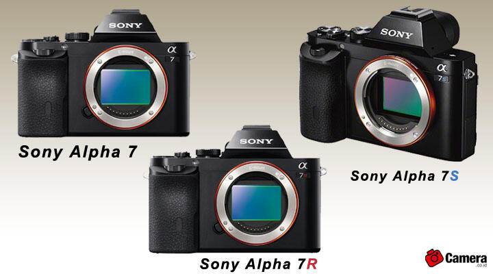 Sony Alpha 7, 7R, &amp; 7S