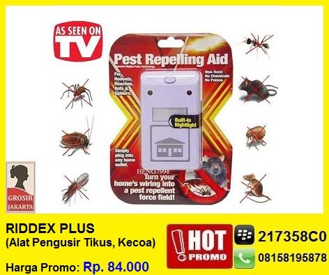 RIDDEX PLUS - Alat Pengusir Tikus, Kecoa, Laba2 | Hot Promo | As Seen On TV