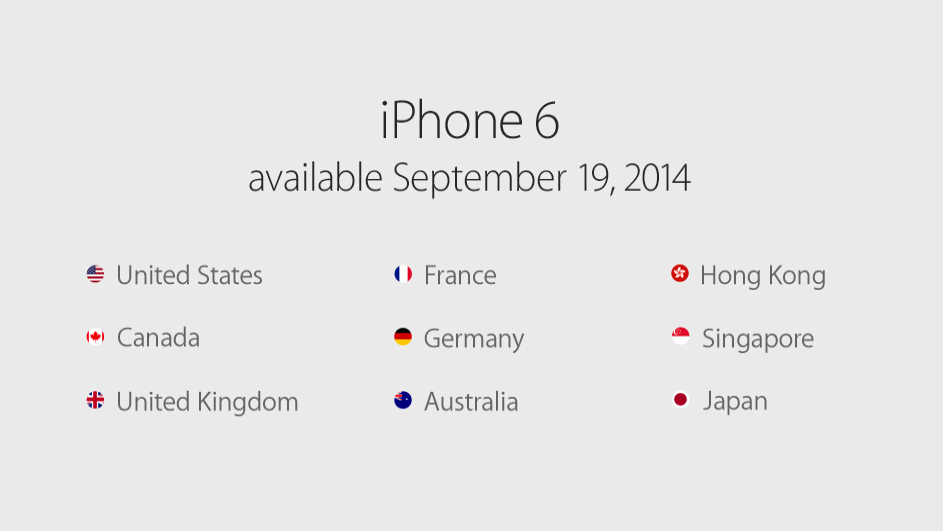 Foto: Apple Event, Launching iPhone 6 dan iPhone 6 Plus