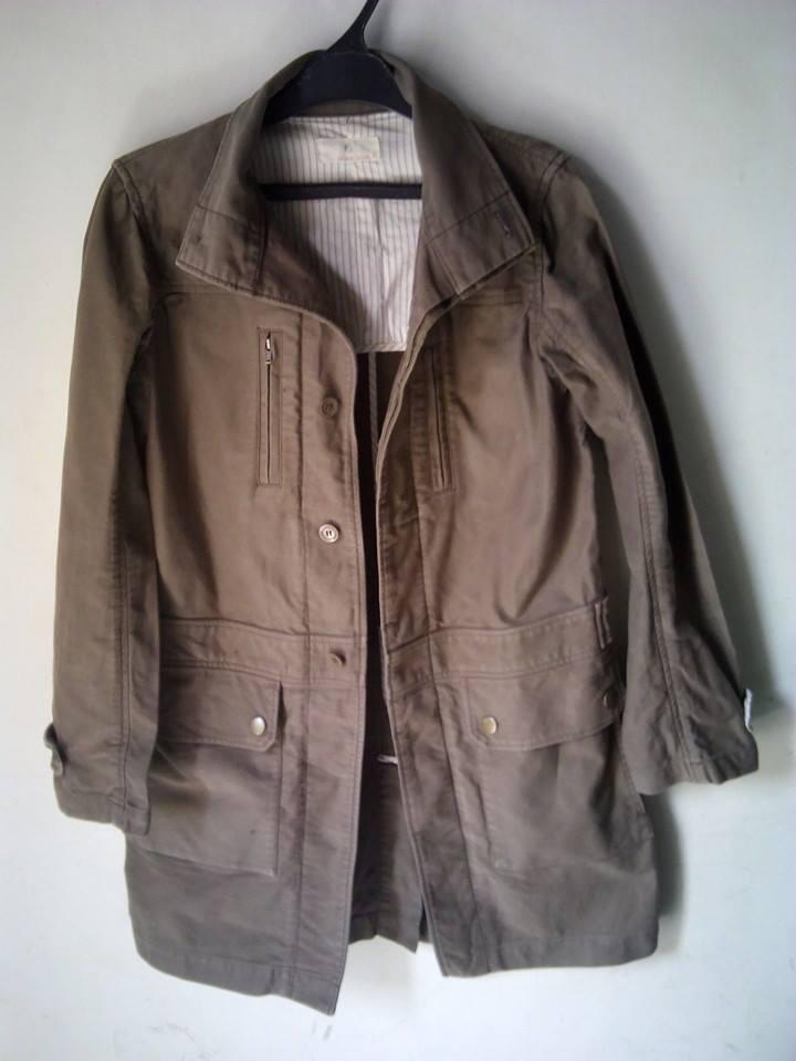 Jaket Jeans Parka Coklat Keren Abis..