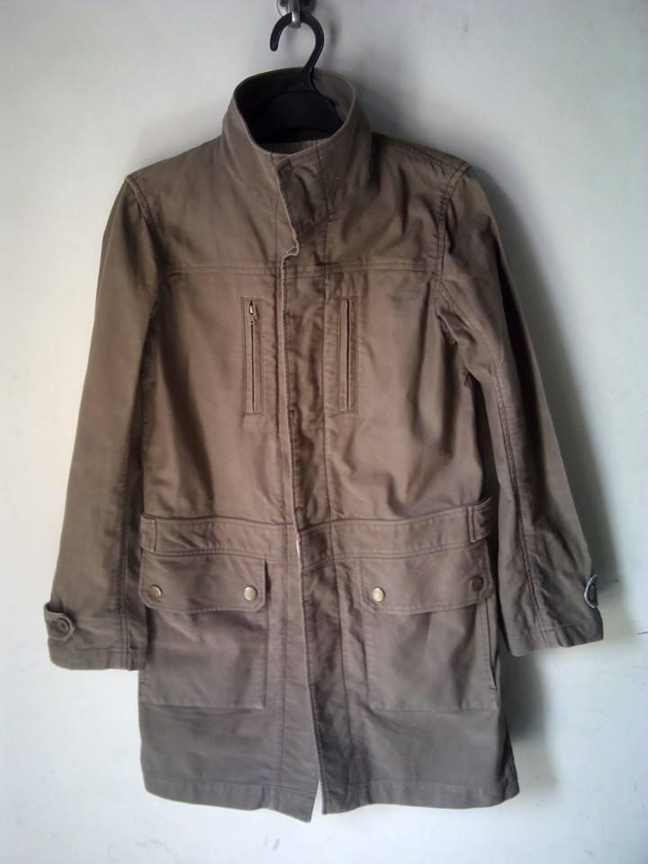 Jaket Jeans Parka Coklat Keren Abis..