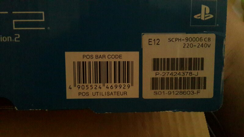 wts ps2 black slim 9600 second