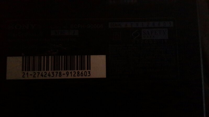 wts ps2 black slim 9600 second