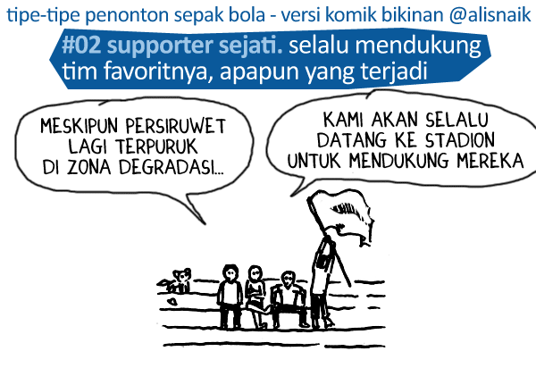 Seperti Ini 14 tipe penonton sepak bola