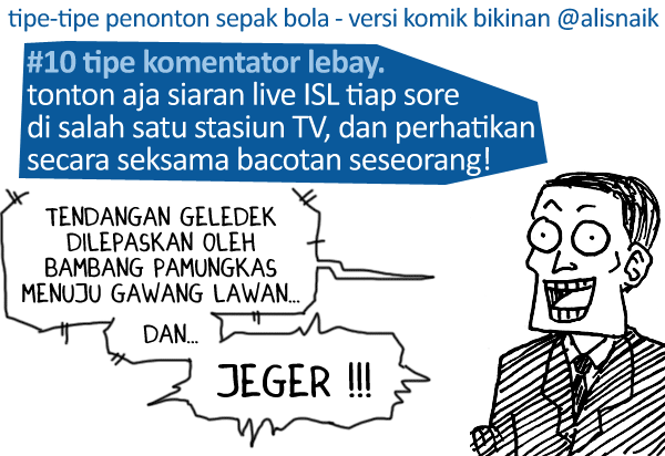 Seperti Ini 14 tipe penonton sepak bola