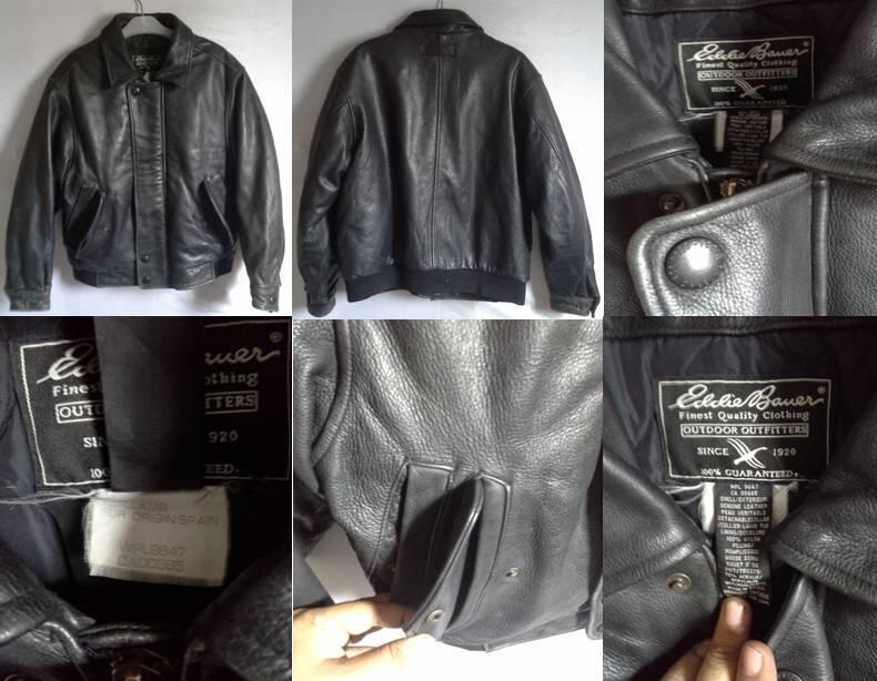 Jaket Kulit Leather Jacket Perfecto|Biker|Harley Davidson|Guess|Eddie Bauer