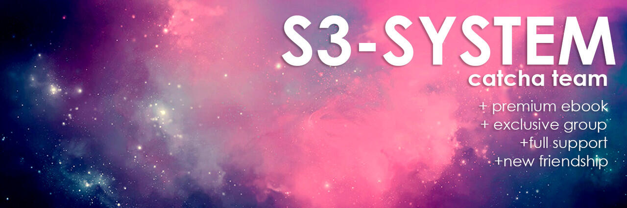 合 &#91; S-3 System team Catcha &#93; SSS! UP TO 200% PER BULAN ! Full Support 合