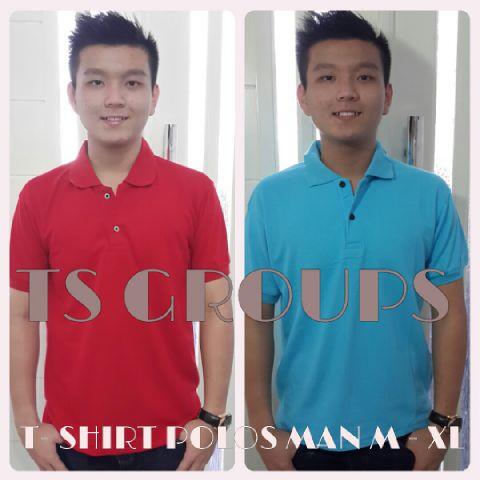 T-Shirt polos pria