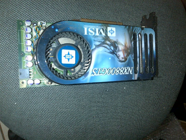 JUAL VGA MSI NX8800GTS-12D320E-HD-OC / 320Mb 320Bit DDR3