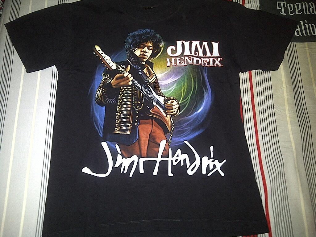 DIJUAL KAOS JOHN LENNON & JIMI HENDRIX