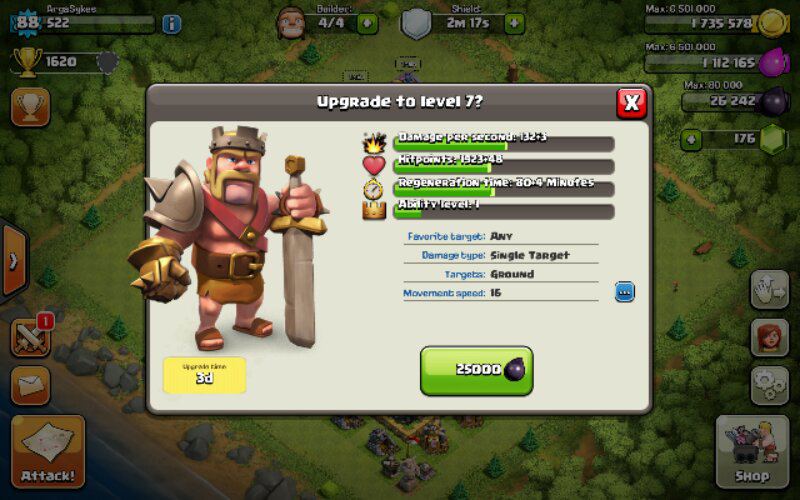 Jual Id coc TH 9 lv 88