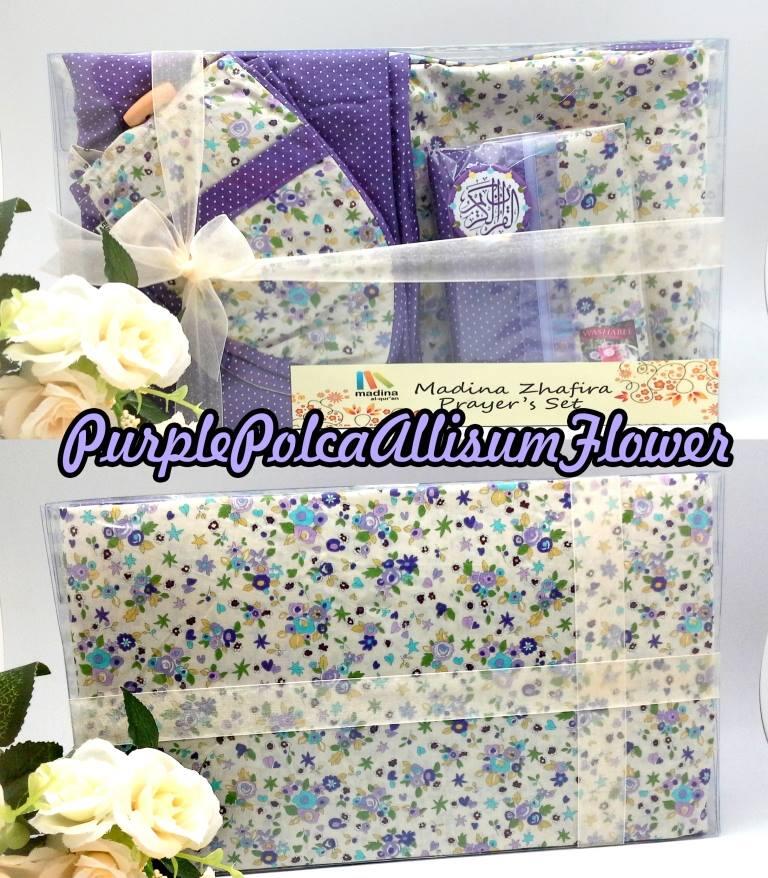Prayer set cantik (mukena & Qur'an)