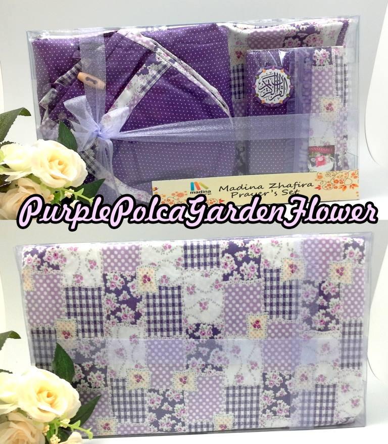 Prayer set cantik (mukena & Qur'an)