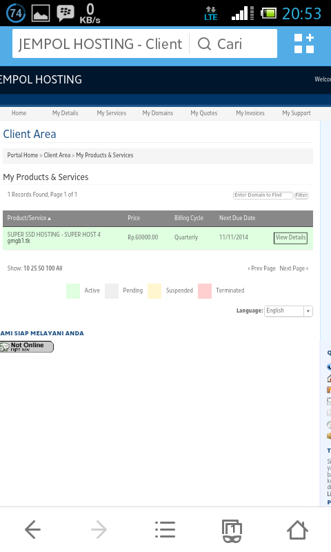 Awas Gan ! Penipuan Hosting Cpanel !