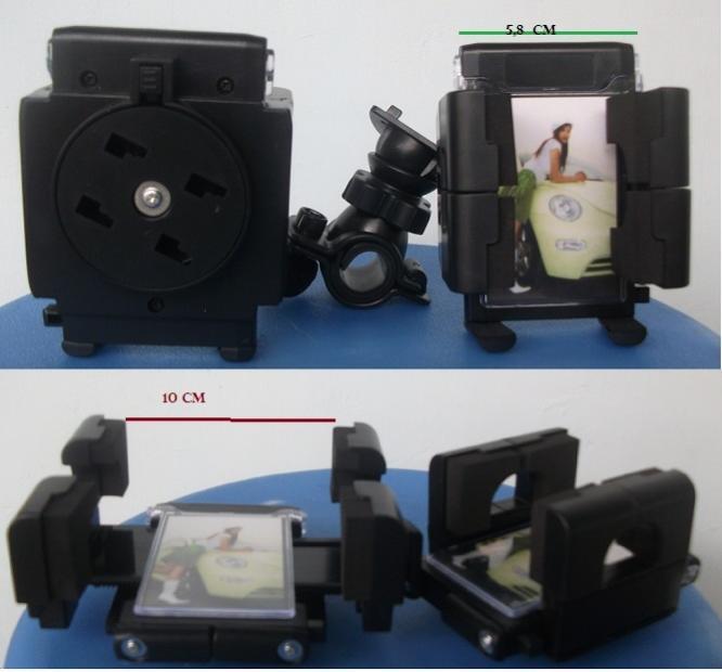 Universal Motorcycle Holder Buat HP & GPS Kesayangan Agan / Sista