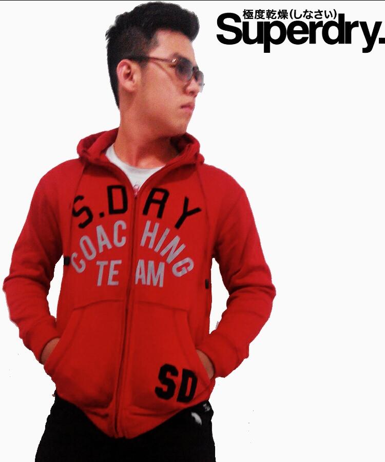NEW!! Jaket SUPERDRY Fire Red Team IMPORT GANNNN!!! MURMER LOH