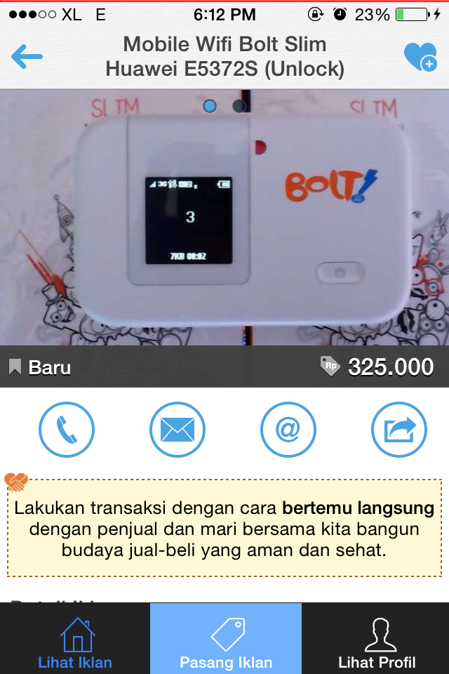 Hati - Hati Penipuan ke Rekening BNI 0260516992 a/n R Dicky Pratama di OLX