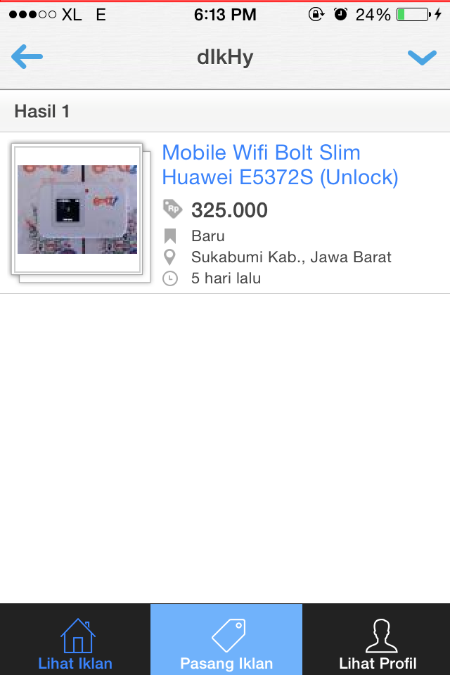 Hati - Hati Penipuan ke Rekening BNI 0260516992 a/n R Dicky Pratama di OLX