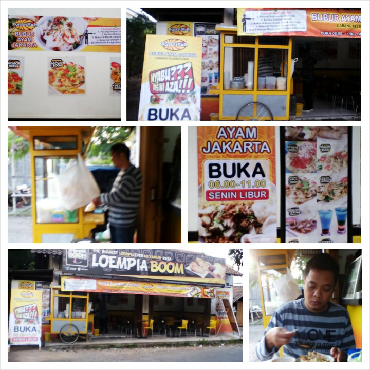 makan bubur gratis di klebengan barat masjid nurul asri deresan