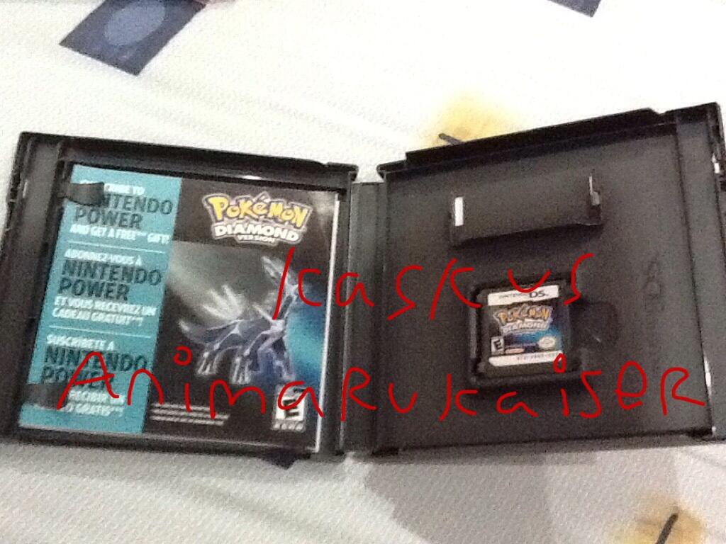 WTS Kaset Pokemon Diamond Ori 2nd