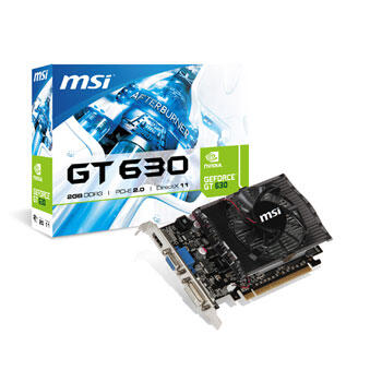 MSI GT 630 2GB DDR3 PCI-2.0 DirectX 11