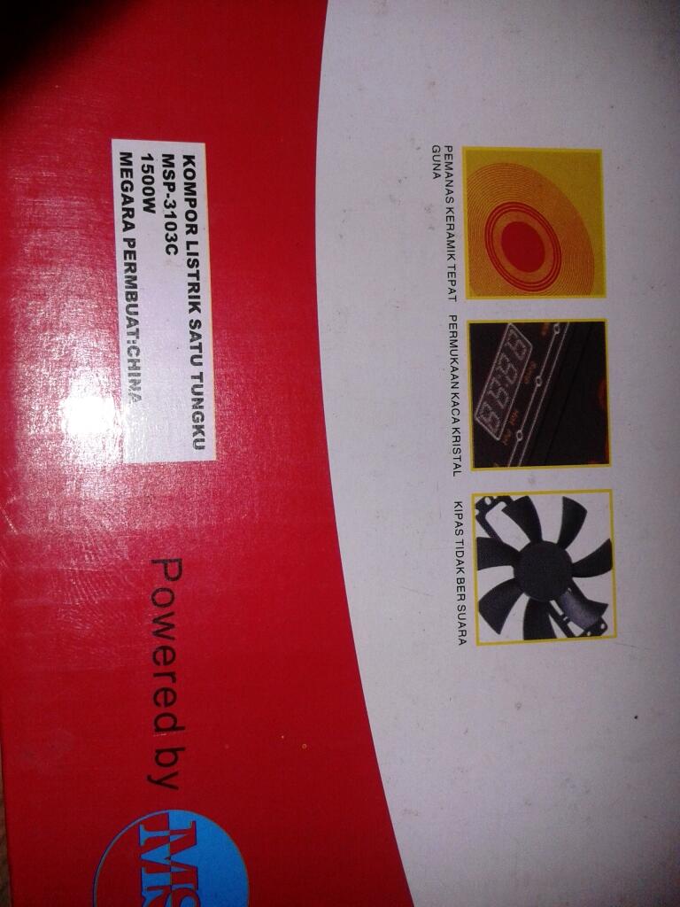kompor infrared / listrik akebono