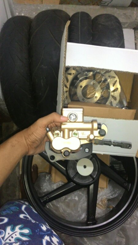 velg lebar, braket , cakram