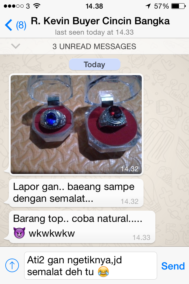 Batu Cincin Natural Murah: Kalimaya, Biduri Bulan, Safir, Zamrud, Opal, Ruby