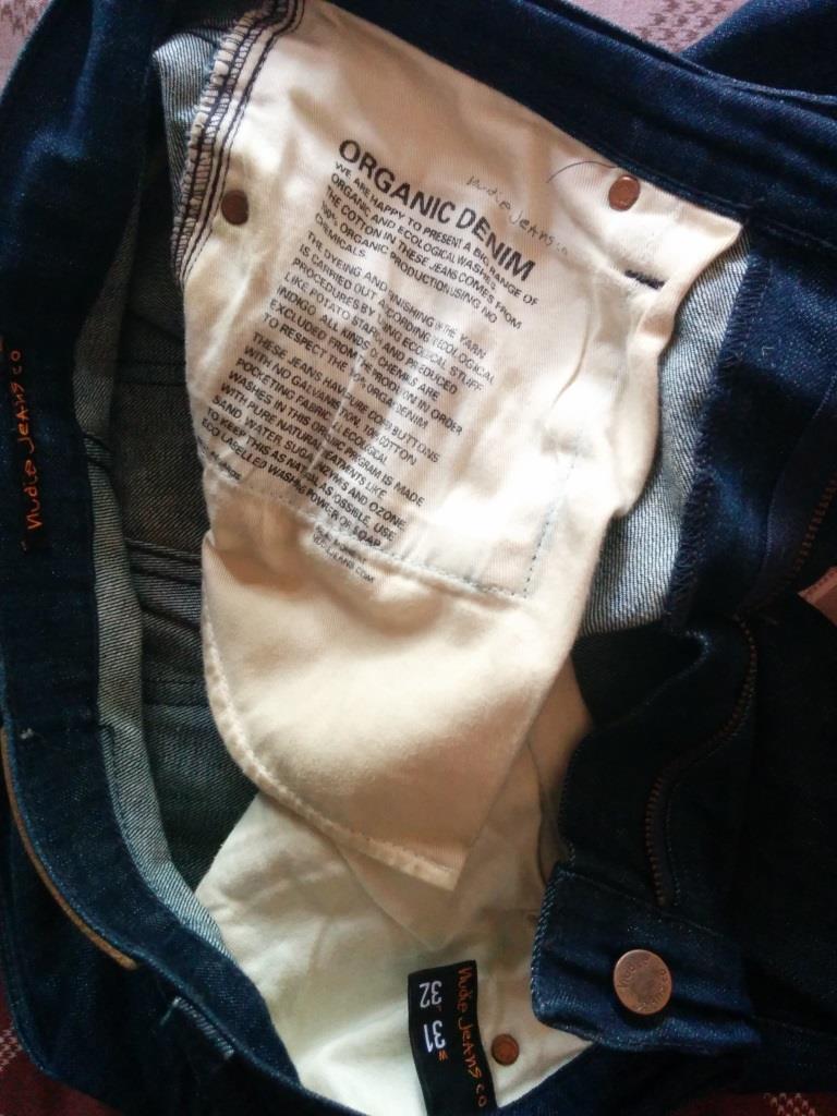 2nd Nudie Dry Jeans Slim Jim 100% Original