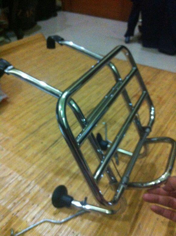 Front rack & bumper Vespa PX series FA Italia