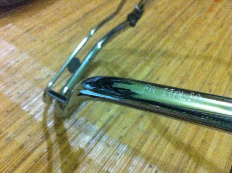 Front rack & bumper Vespa PX series FA Italia