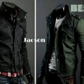 JAKET HARAKIRI WOLFRIN JOURNALISM PARKA SEMI KULIT KEMEJA KOREAN STYLE BANDUNG NEWNEW