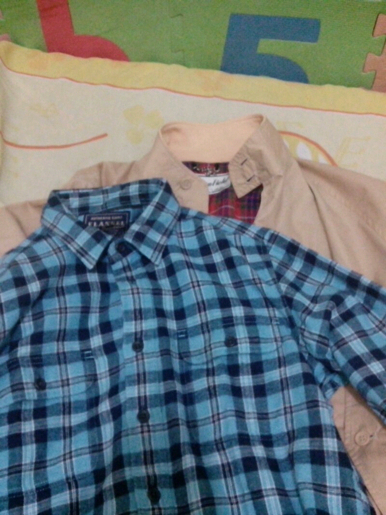 POLO SHIRT LONG SLEEVE T-SHIRT UNIQLO FRED PERRY BURBERRY 45 RPM TNF