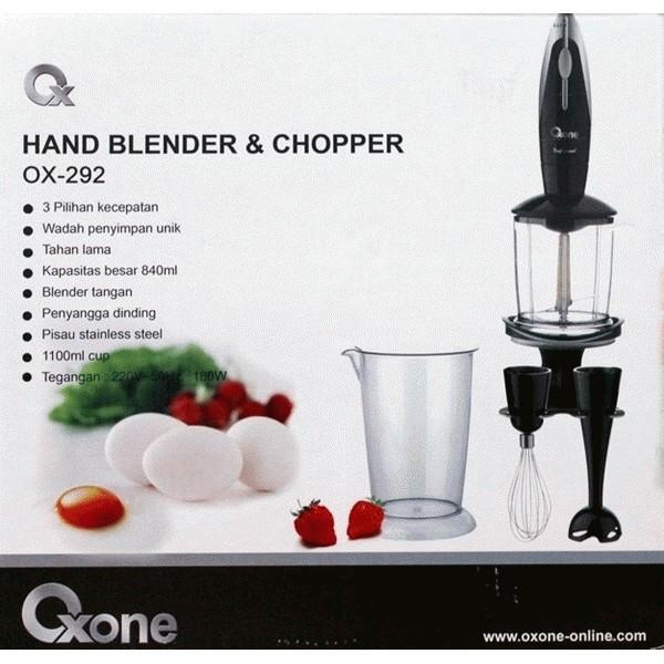 Oxone OX-292 Hand Blender & Chopper CUMA RP.360.000