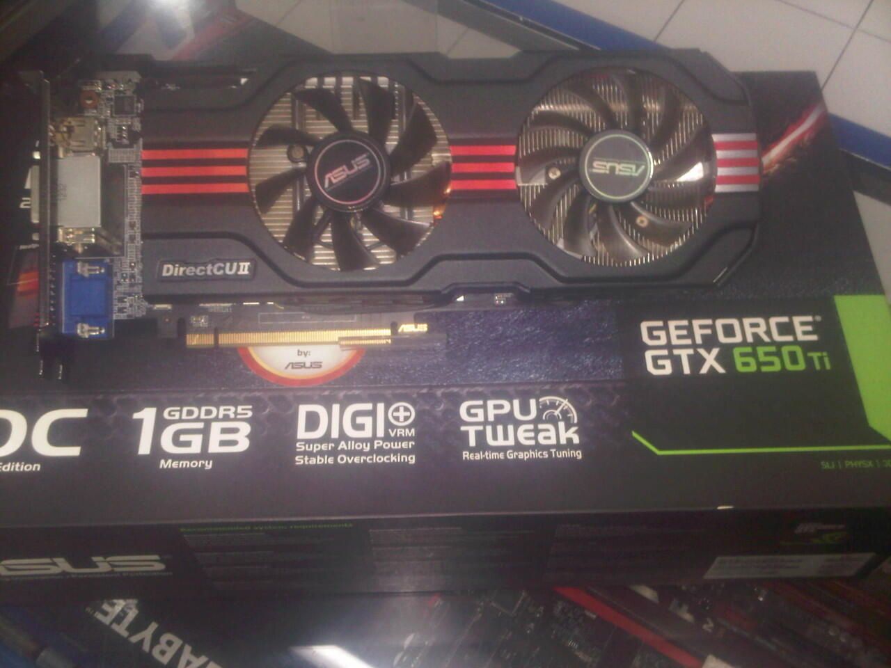 ASUS GTX 650Ti DIRECT CU II OC MULUS NGAYOJOKARTO