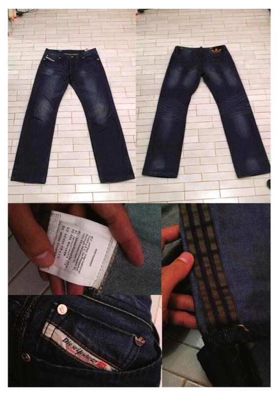 jeans adidas x diesel ind. & denim adidas original