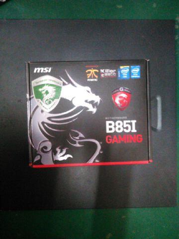 Murah BNIB MSI B85i Gaming+Core i5 4670K new Segel Bonus spedy 1000 jam