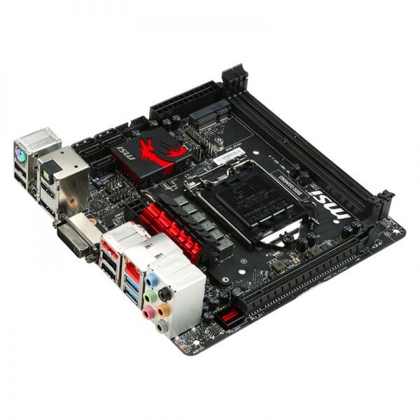 Murah BNIB MSI B85i Gaming+Core i5 4670K new Segel Bonus spedy 1000 jam