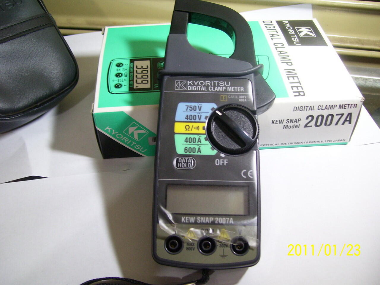 Terjual Kyoritsu KEW Snap 2007A Digital clamp meter KASKUS