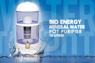Bio Energy Mineral Water Pot Purifier 15 Liter