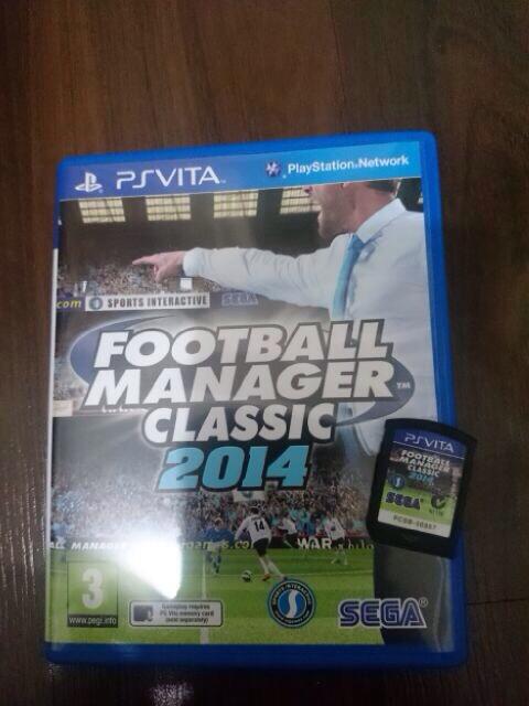 Jual football manager classic 2014 ps vita