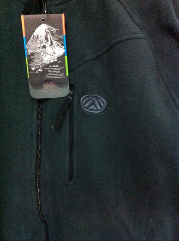 Jaket blazer fleece Eiger bahan polar, original new BANDUNG