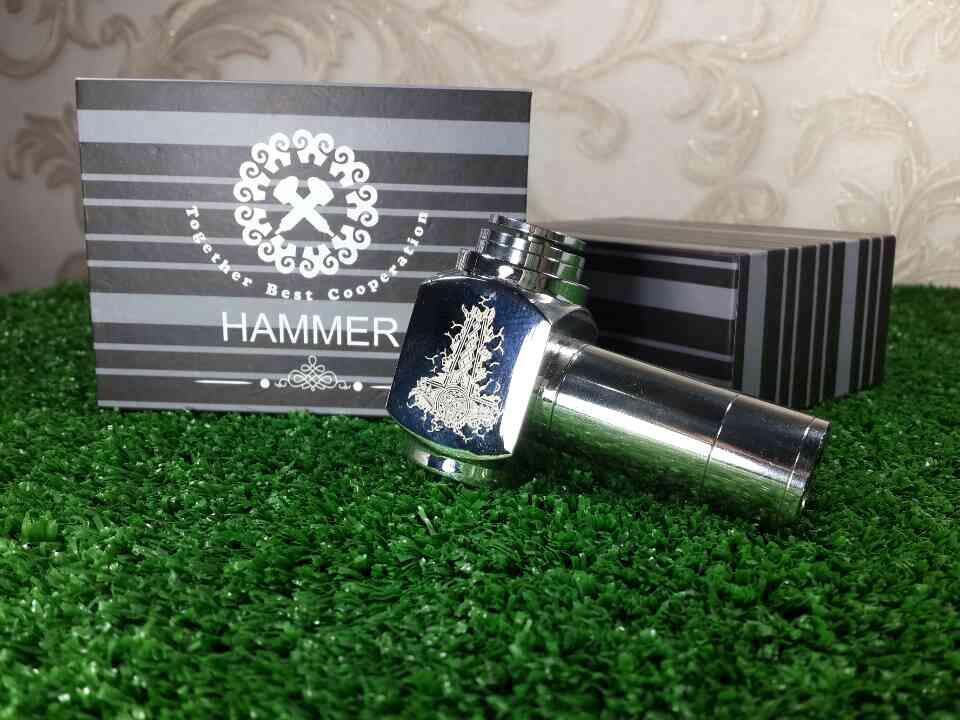 MECHANICAL MOD BY SNY & ATOMIZER | STINGRAY PANZER HAMMER DLL ROKOK ELEKTRIK MURAHHHH