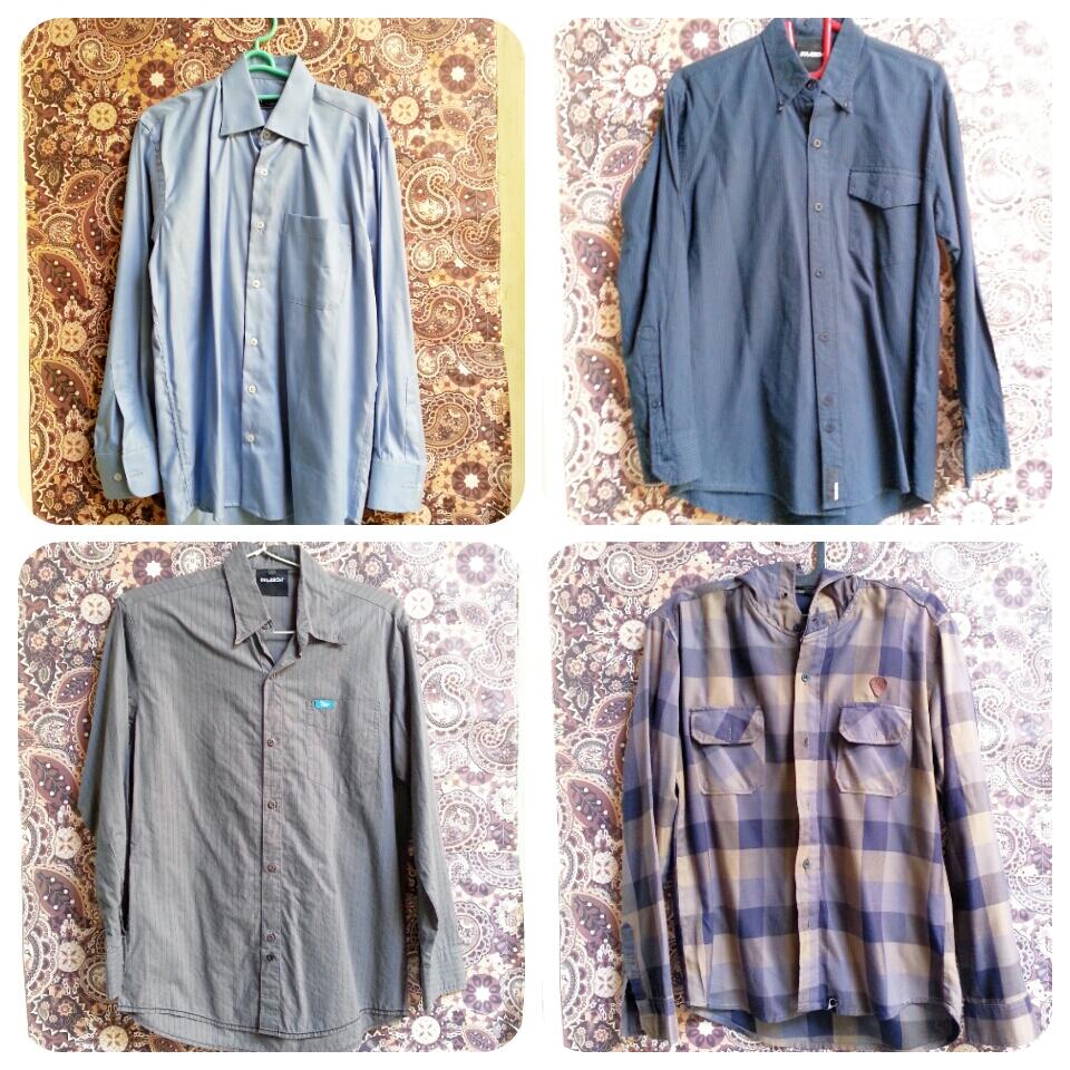bongkar lemari kemeja second @50rb