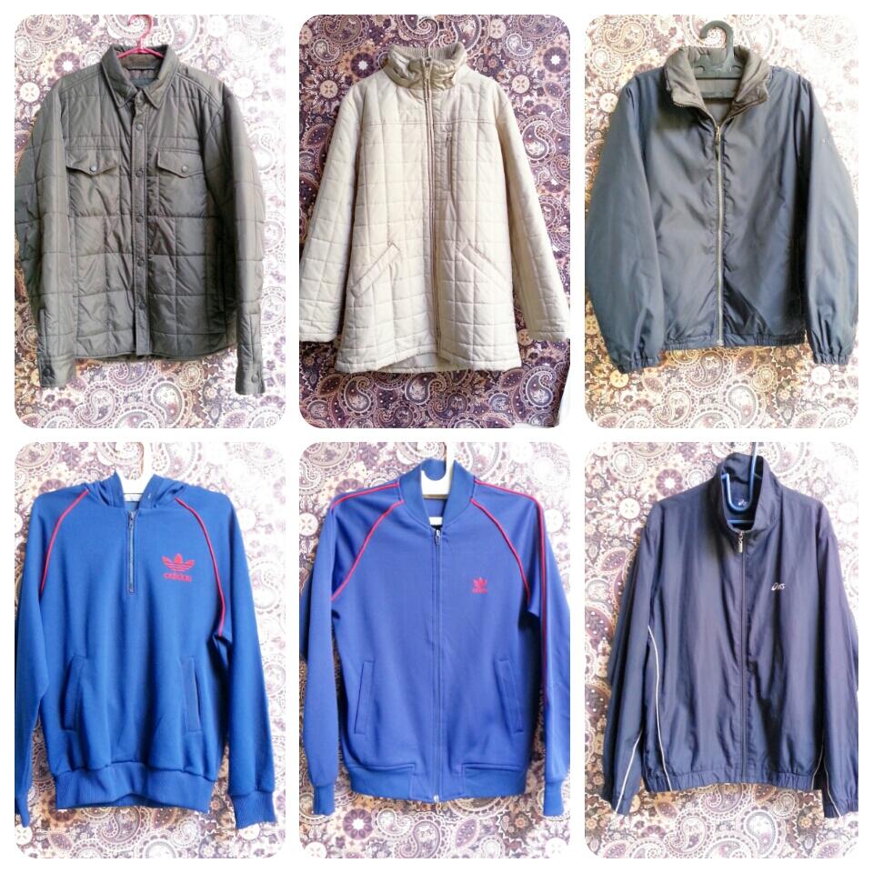 jaket uniqlo & asics second