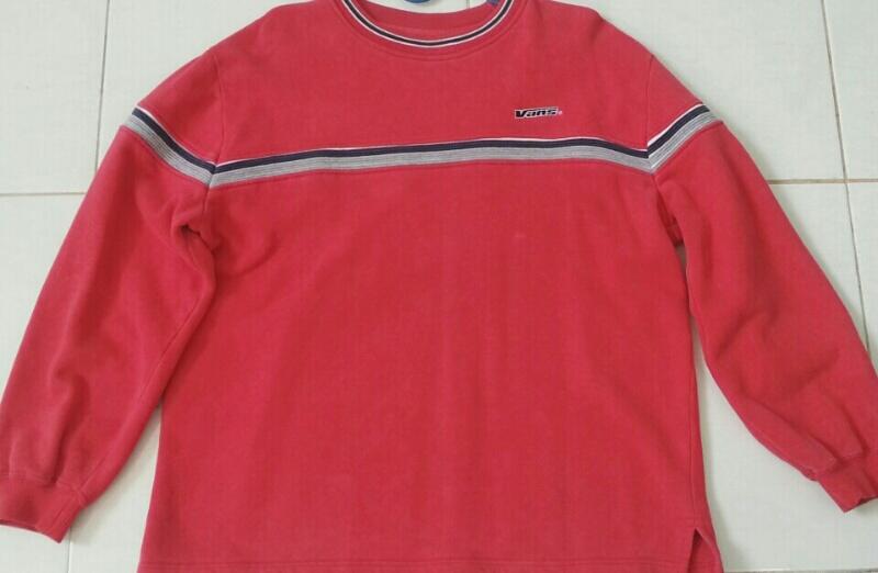 KEMEJA DENIM, SWEATER, VEST VANS ORIGINAL