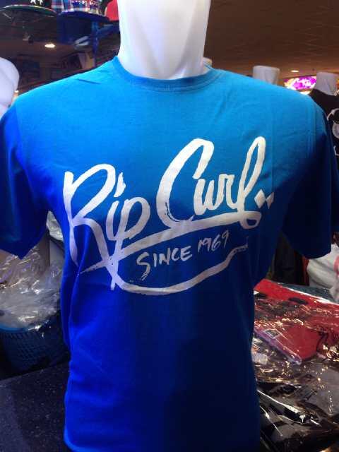 KAOS DISTRO RIPCURL WARNA BIRU,,