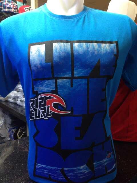 KAOS DISTRO RIPCURL WARNA BIRU,,